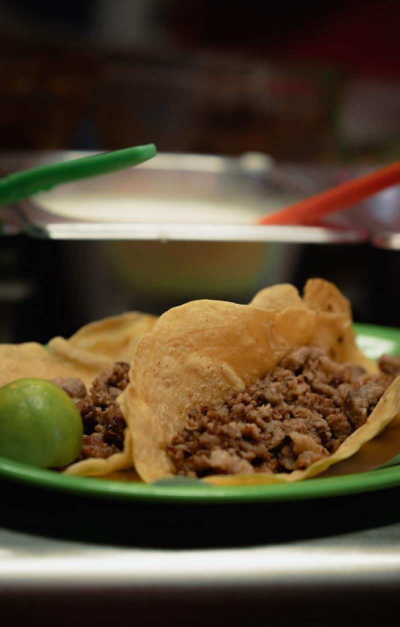 Tacos de Cabeza de Res