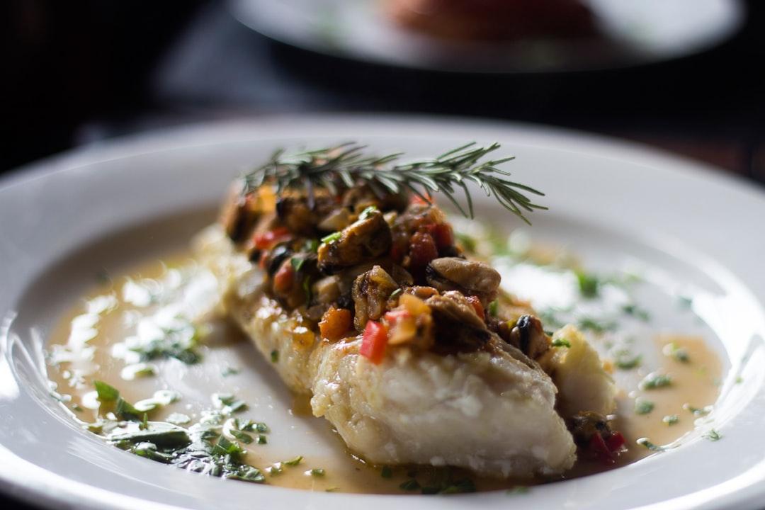 Tahini Baked Fish with Lemon