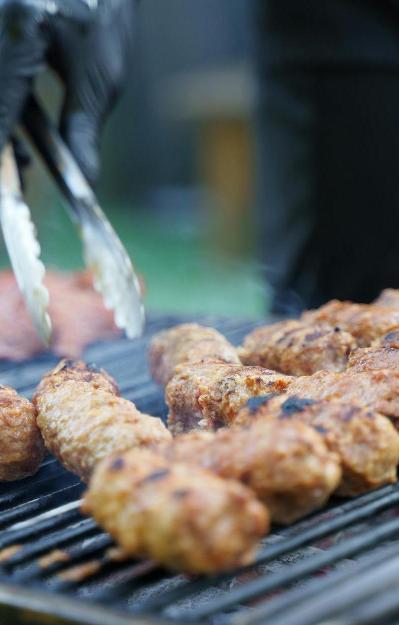 Tahini Beef Kebab with Grilled Rice