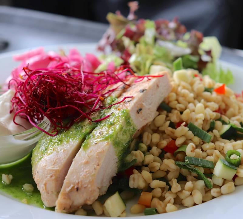 Tahini Chicken Bowl
