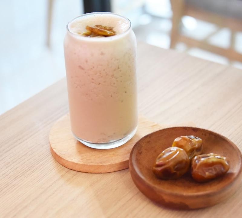 Tahini Date Iced Coffee