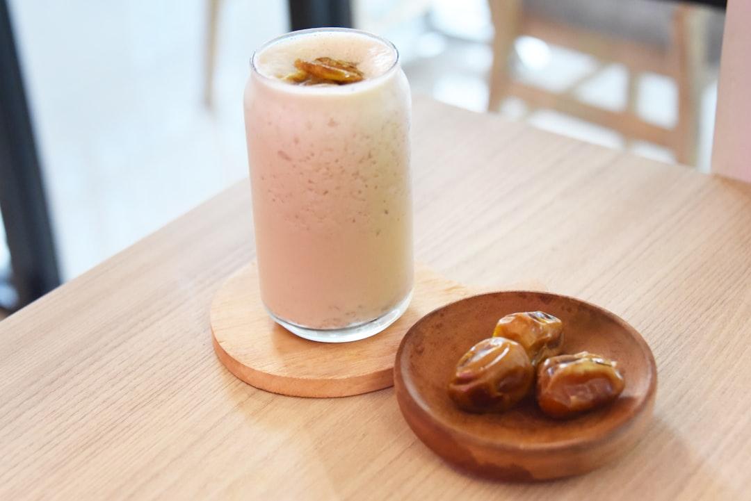 Tahini Date Iced Coffee