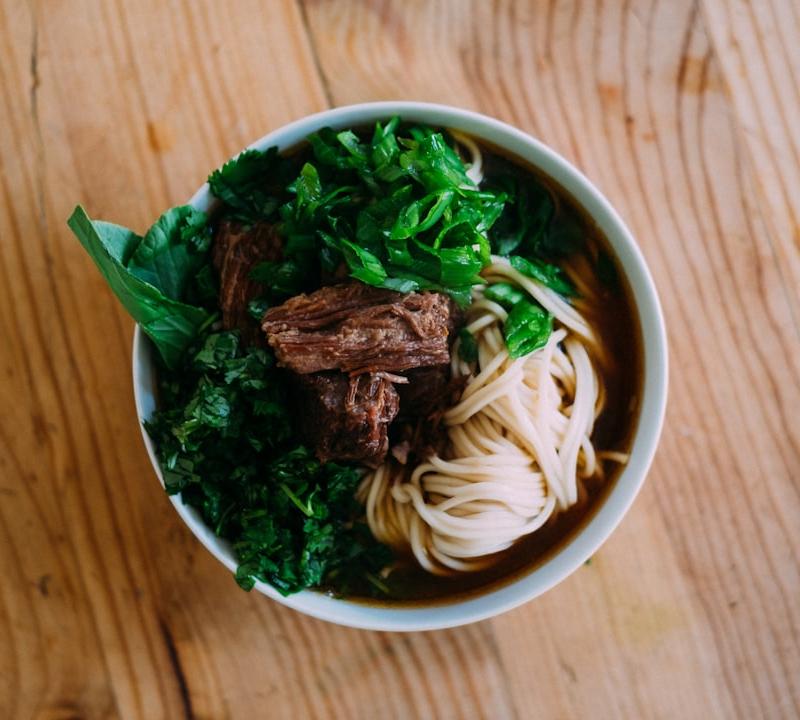 Quick Taiwanese Beef Noodle Soup