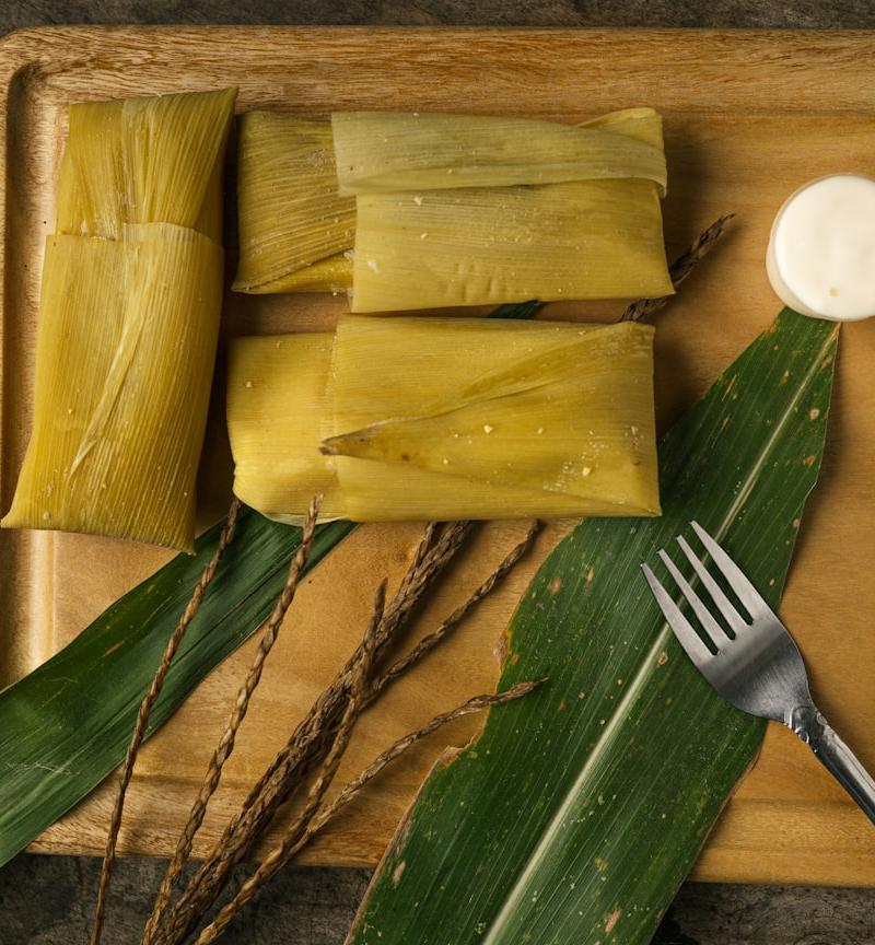 Tamales Oaxaqueños de Rajas