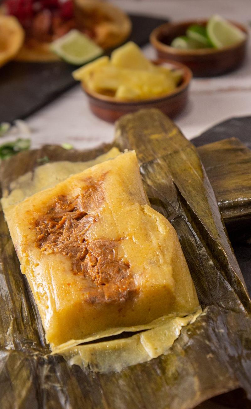 Tamales de Rajas con Queso
