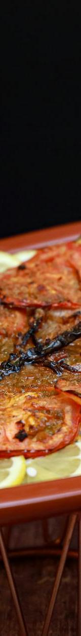 Tandoori Pomfret with Charred Lemon & Salad