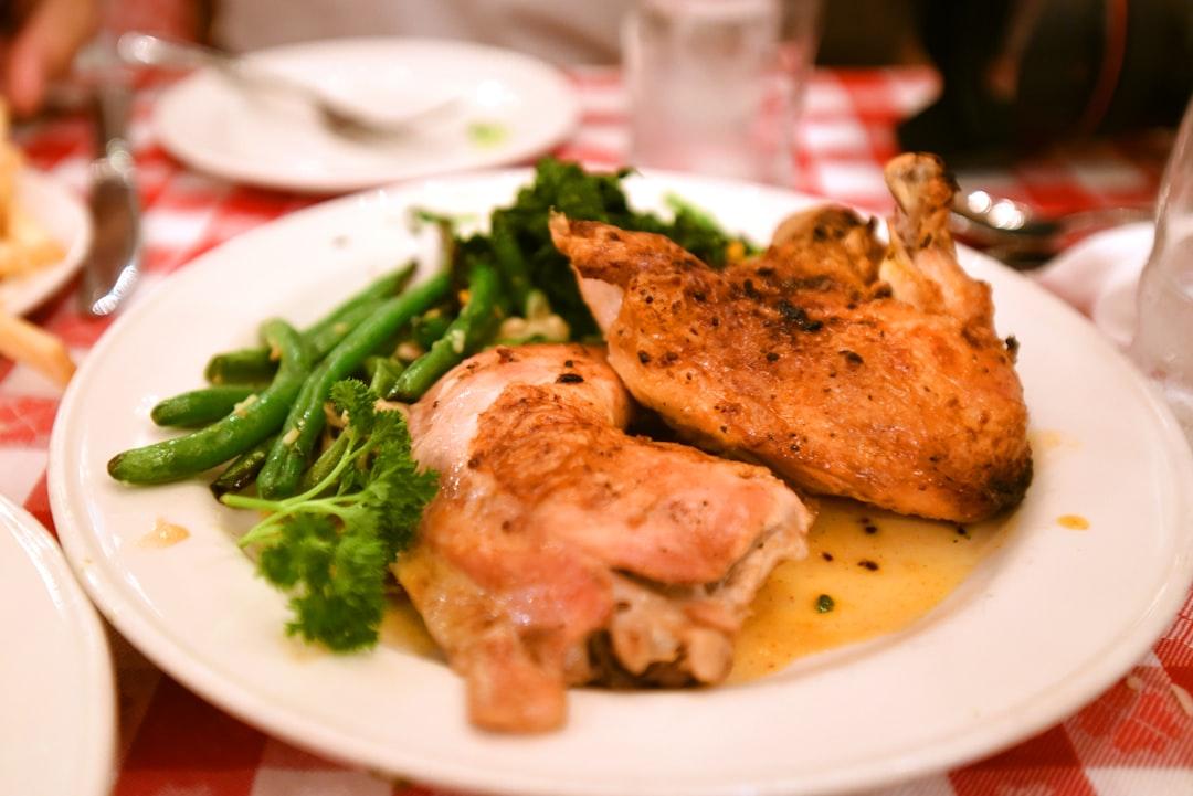 25-Min Tarragon Chicken with Green Beans