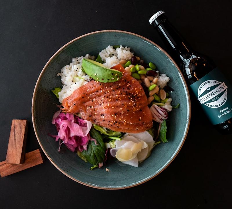 Teriyaki Salmon Rice Bowl