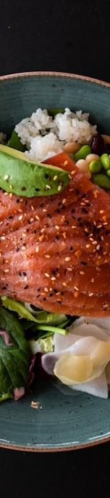 Teriyaki Salmon Rice Bowl