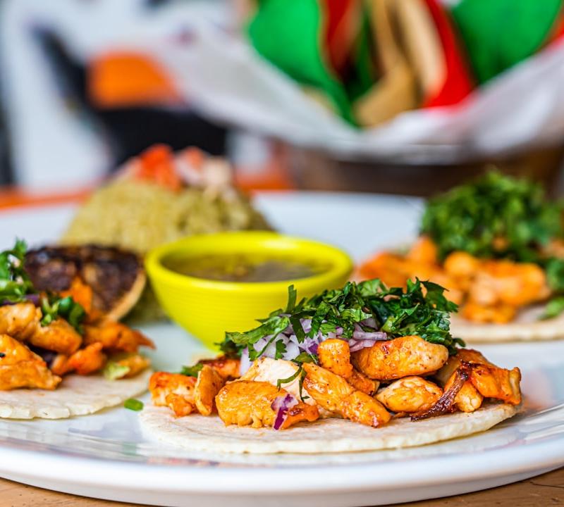 Tex-Mex Chicken Chalupas