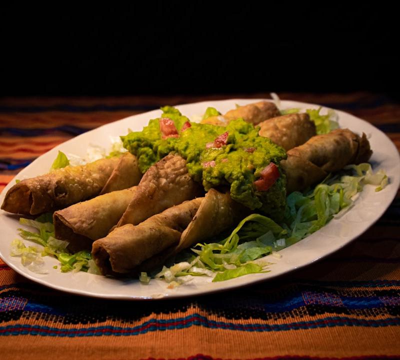Tex-Mex Chicken Flautas