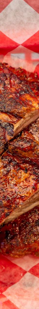 Texas Smoked Pork Ribs