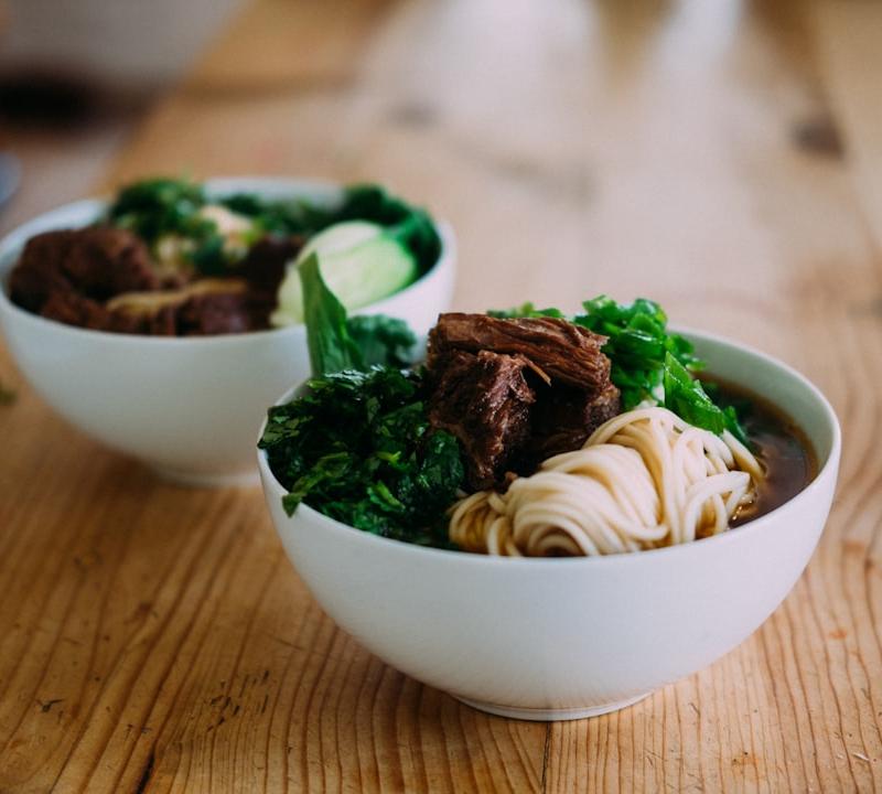 10-Min Thai Beef Boat Noodle Soup