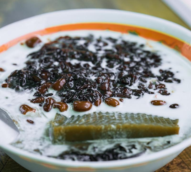 Thai Black Sticky Rice with Coconut