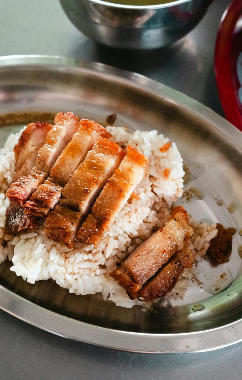 Thai Braised Pork Over Rice