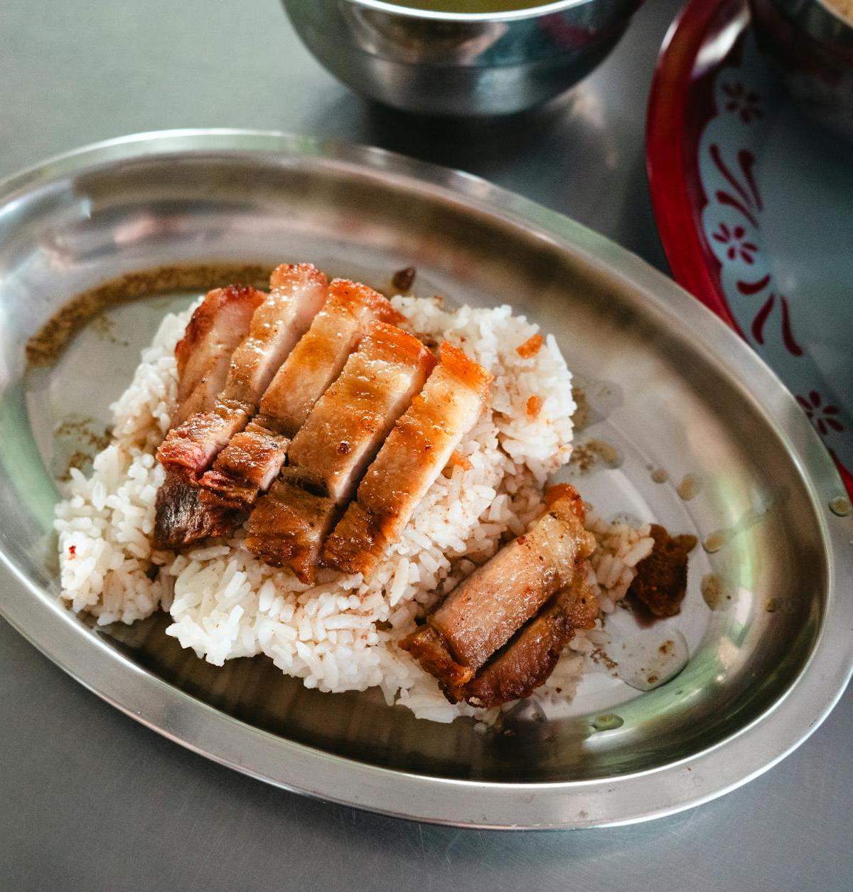 Thai Braised Pork Over Rice