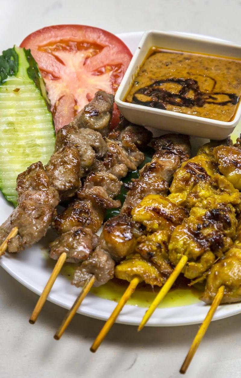 Thai Chicken Satay with Peanut Sauce