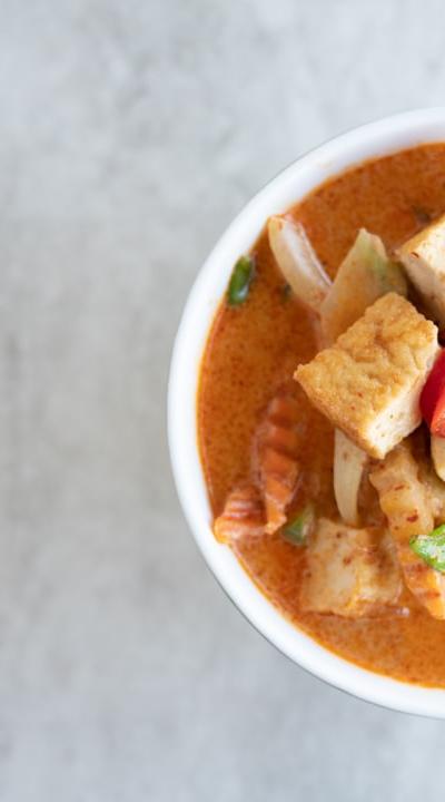 Thai Coconut Curry Soup