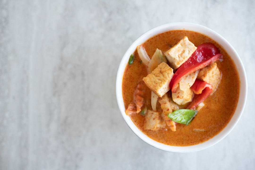 Thai Coconut Curry Soup