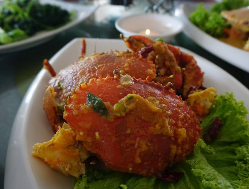 Thai Curry Crab Stir-Fry with Greens