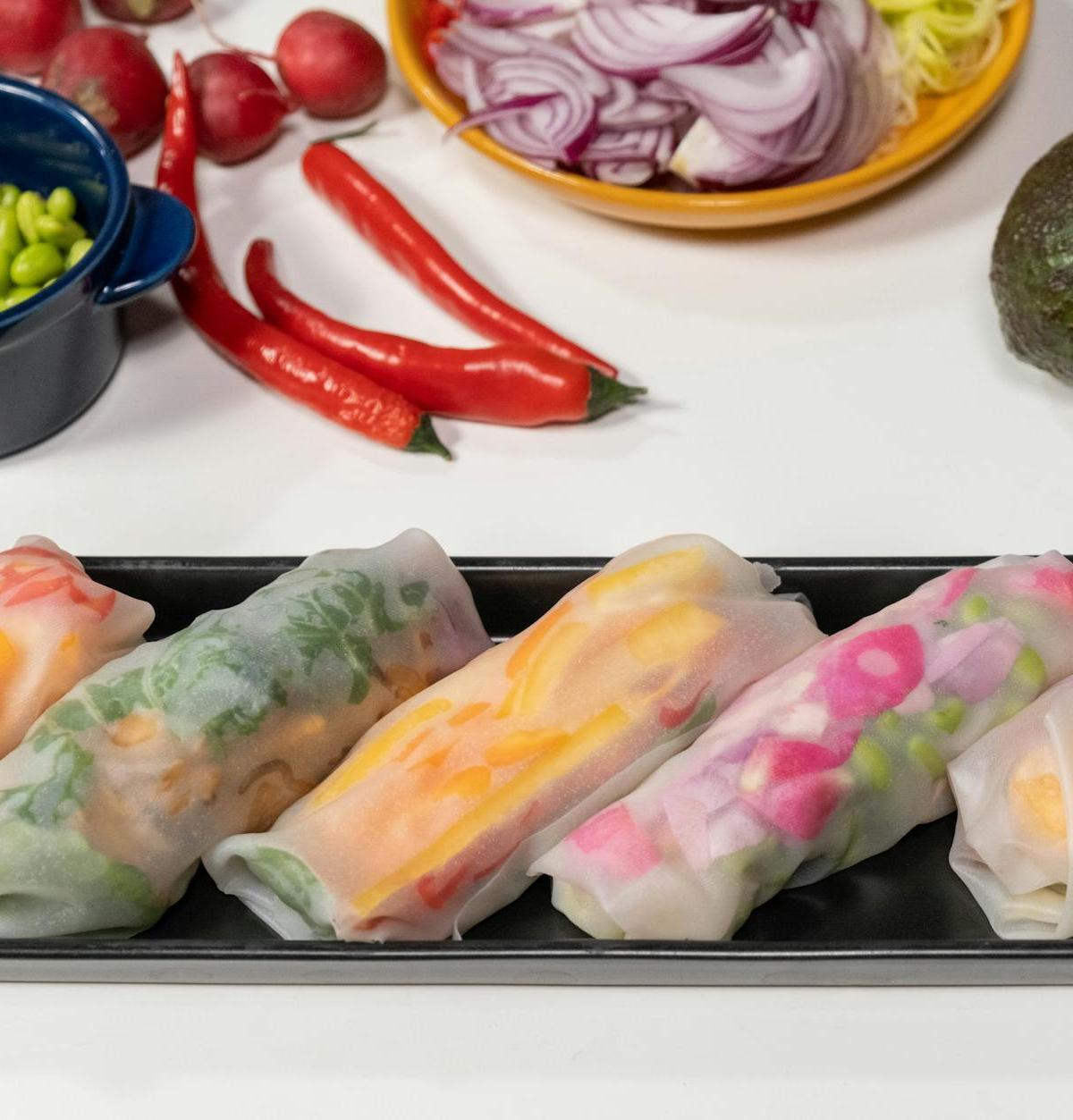 Thai Fresh Spring Rolls