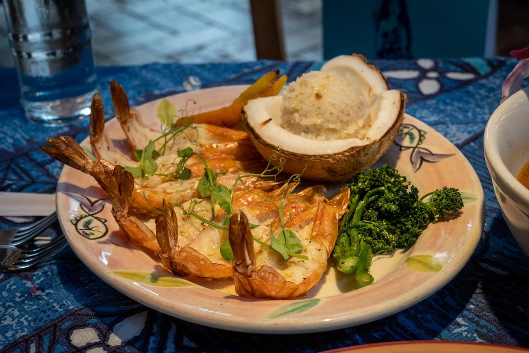 Thai Garlic Butter Prawns with Coconut Rice