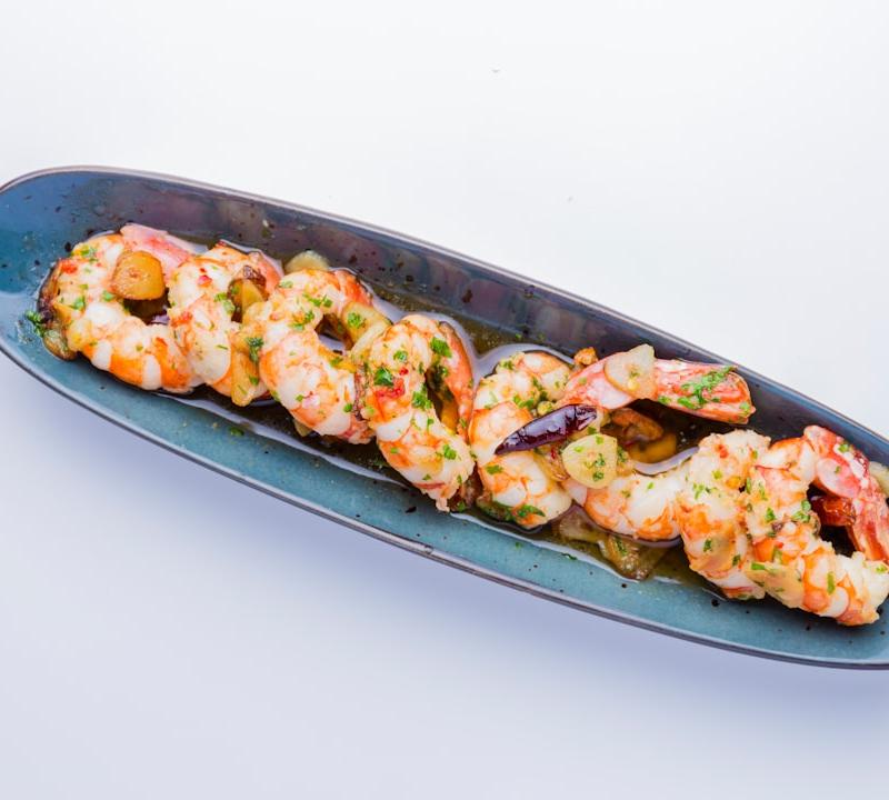 Thai Garlic Butter Prawns