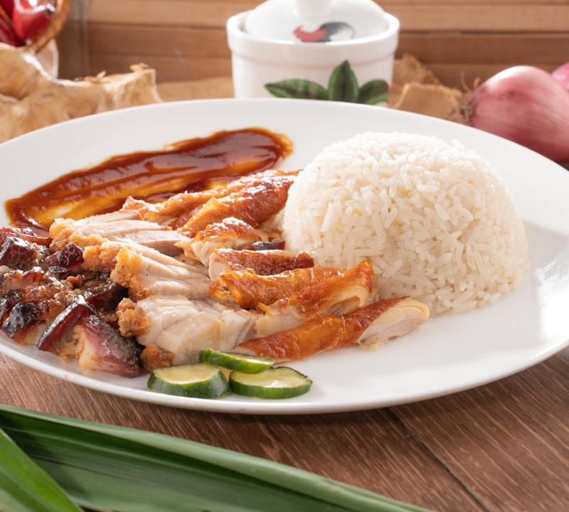 Thai Gravy Rice with Duck