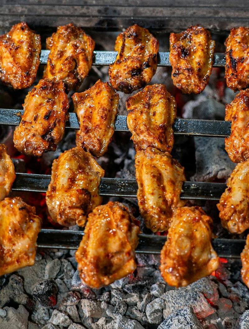 Thai Grilled Chicken Wings — Gai Yang