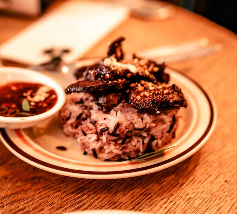 Thai Grilled Pork with Sticky Rice
