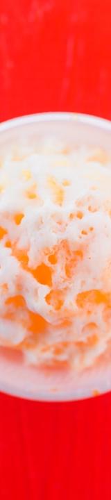 Thai Iced Tea Rolled Ice Cream