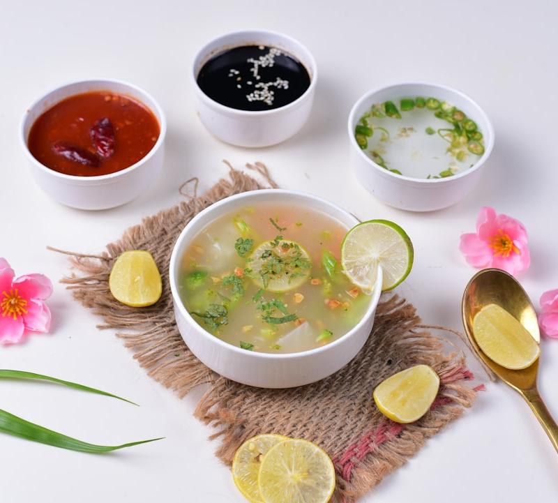 Thai Lemongrass Soup with Chicken