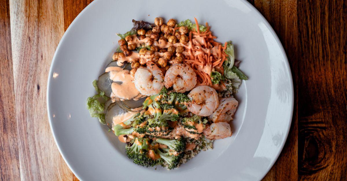 Thai Mango Salad with Shrimp