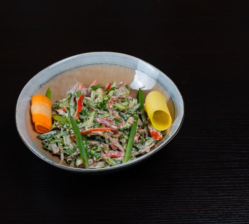 Thai Papaya Salad with Crab