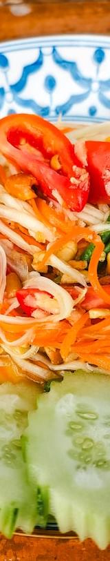 Thai Papaya Salad with Crab