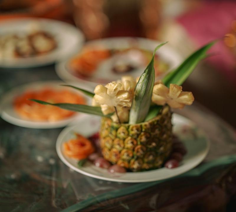 Thai Pineapple Fried Rice with Shrimp