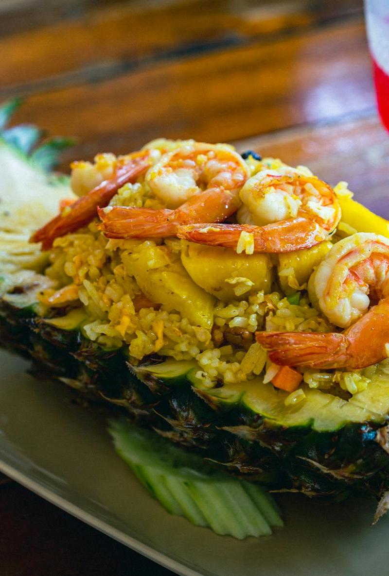 Thai Pineapple Shrimp Fried Rice