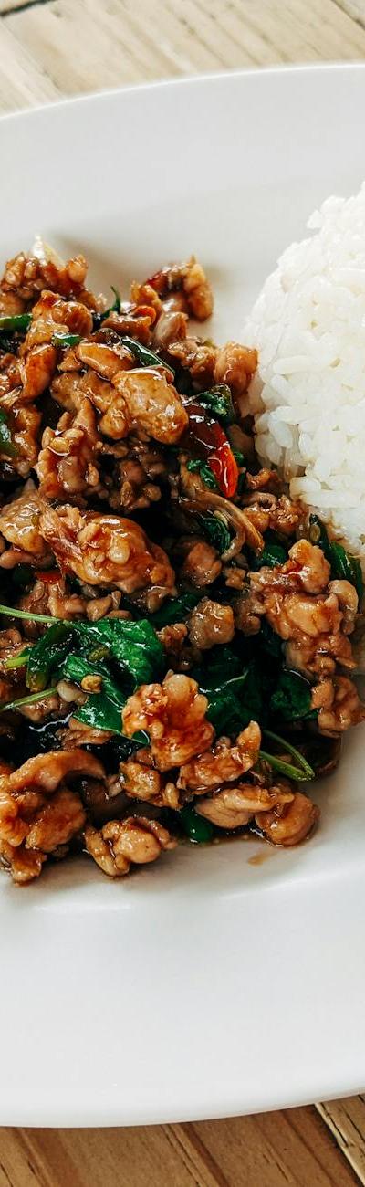 Thai Pork Basil Stir-Fry