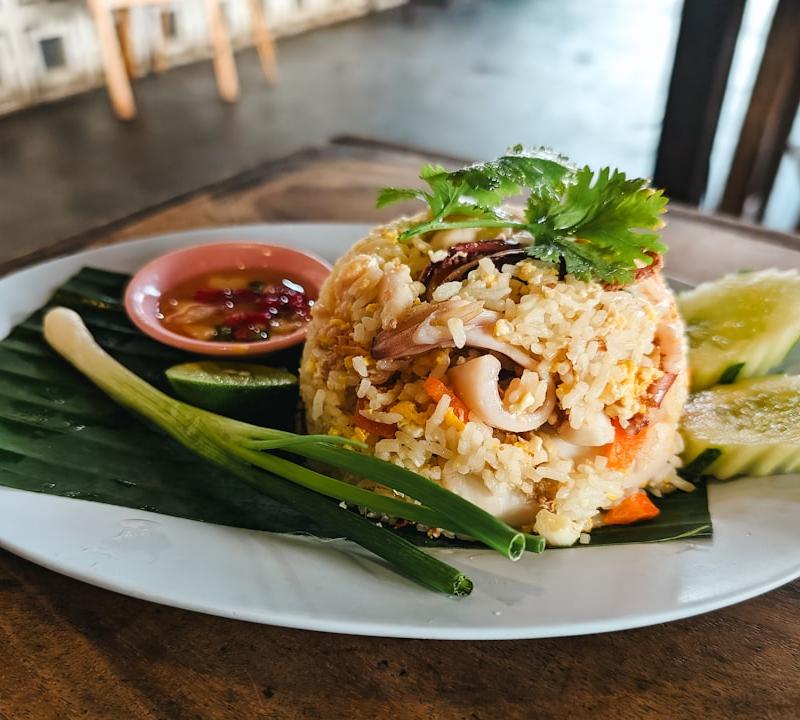Thai Pork Fried Rice (Khao Pad Moo)