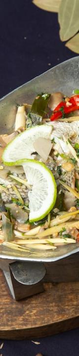 Thai Steamed Fish with Lime and Chili