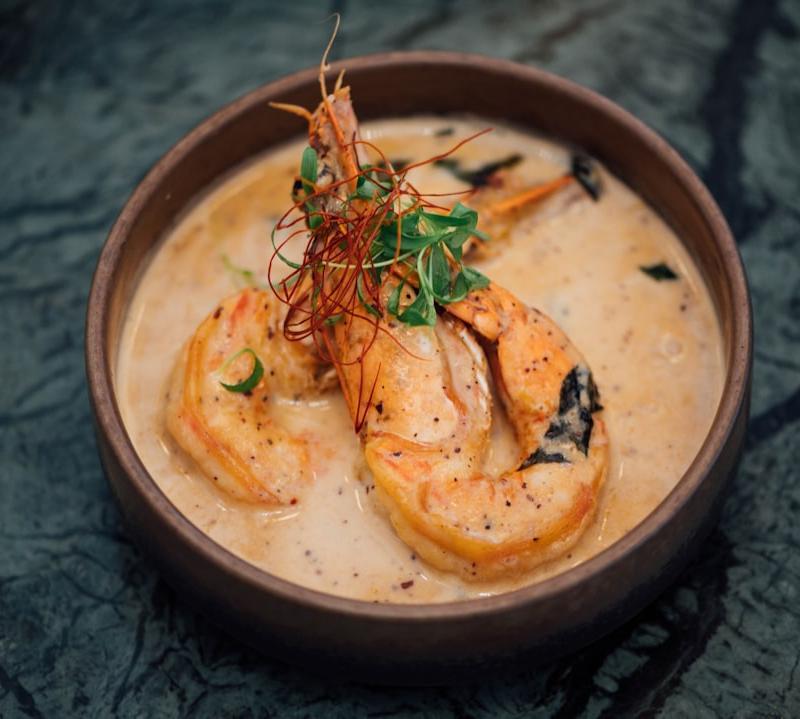 Thai Yellow Curry Shrimp