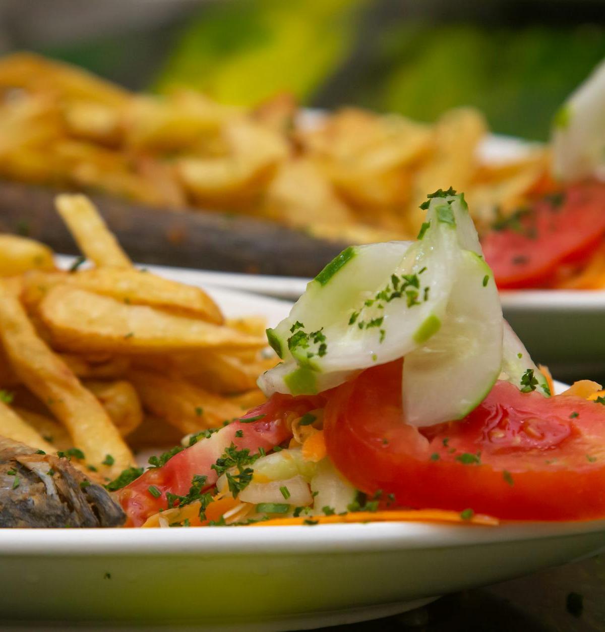 Thiou — Senegalese Fish Stew with Crispy Fries