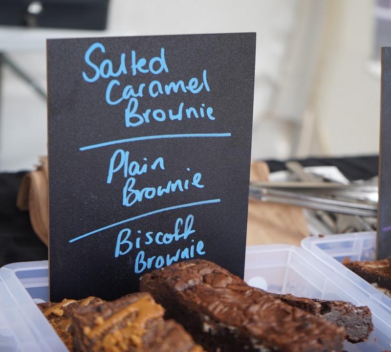 3-Layer Brownies: Salted Caramel, Plain & Biscoff