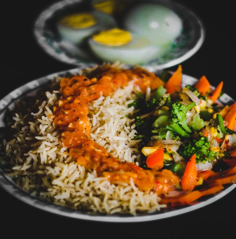 Tikka Masala Chickpea Bowl