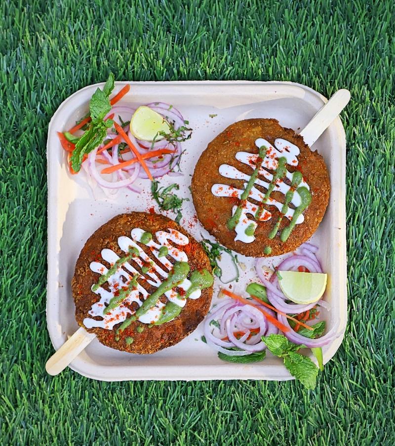 Tikki Chole Chaat