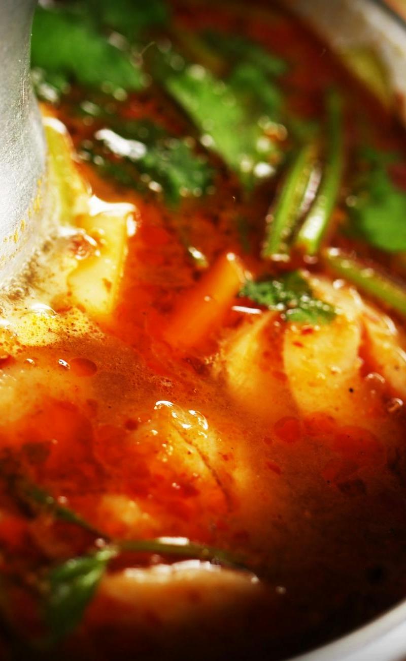 15-Min Tom Yum Fish Soup