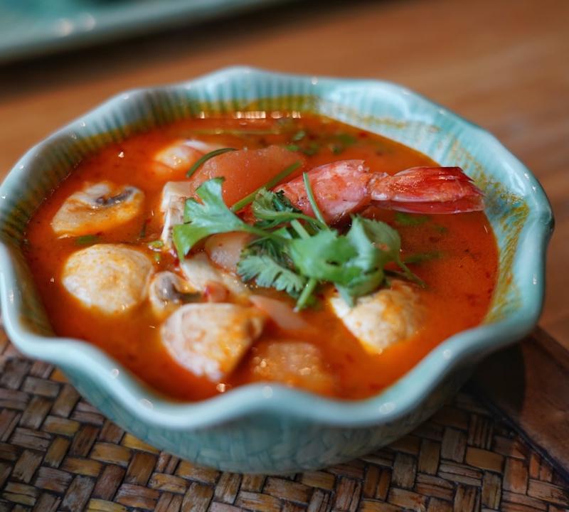 Tom Yum Mushroom Soup