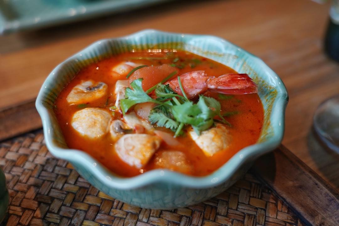 Tom Yum Mushroom Soup