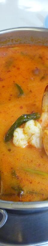 Tom Yum Shrimp & Fish