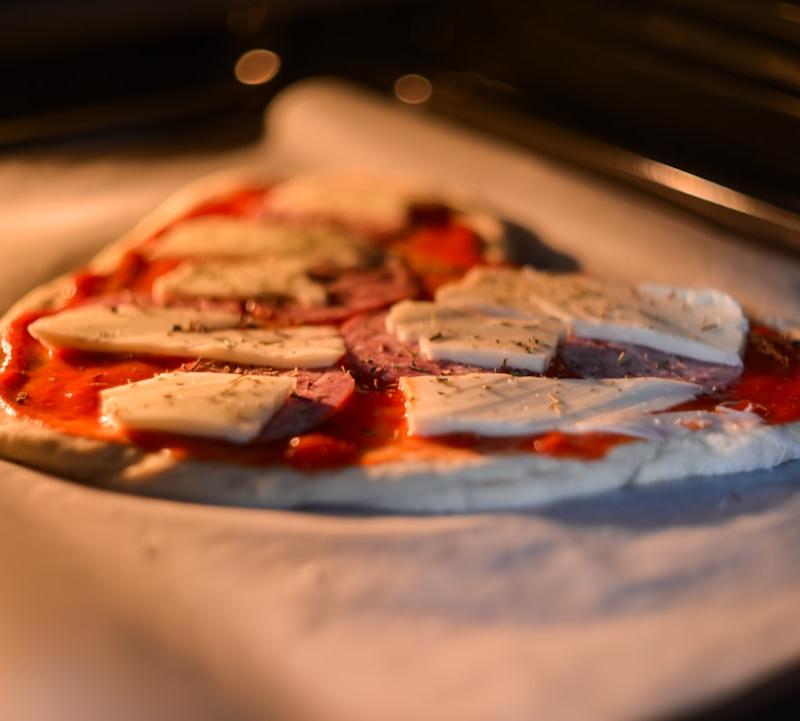 Tortilla Fold Pizza